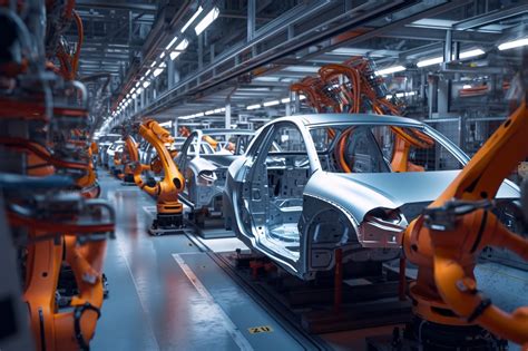 what machines are in a car factory